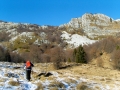 In salita verso il Ciastelat