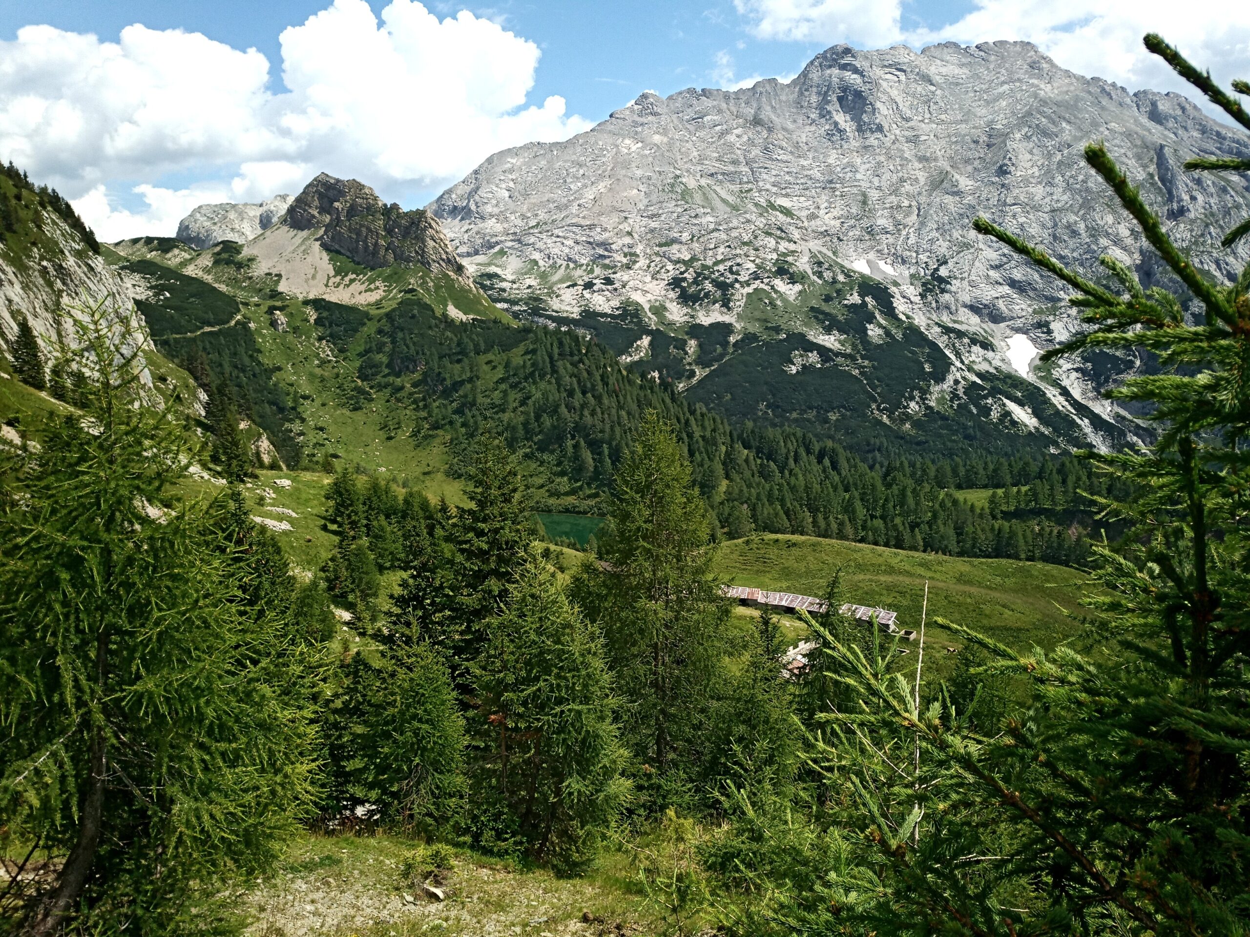 Monte Volaia, Biegnenkopf e Biegnenkop nord con lago di Bordaglia 